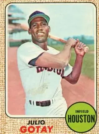 1968 O-Pee-Chee #41 - Julio Gotay - Houston Astros