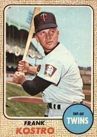 1968 O-Pee-Chee #44 - Frank Kostro - Minnesota Twins
