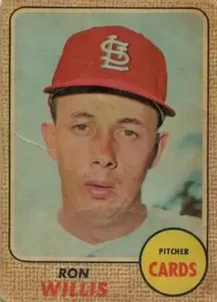 1968 Topps Venezuelan #68 - Ron Willis - St. Louis Cardinals