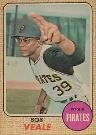 1968 Topps Venezuelan #70 - Bob Veale - Pittsburgh Pirates