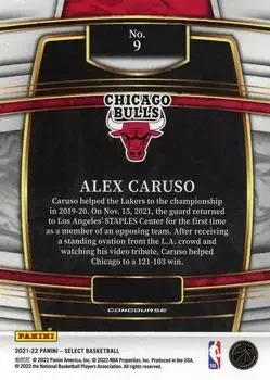 Back of Alex Caruso
