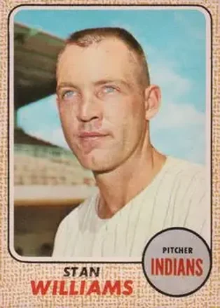 1968 O-Pee-Chee #54 - Stan Williams - Cleveland Indians