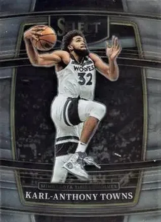 2021-22 Panini Select #10 Karl-Anthony Towns