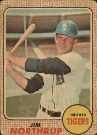 1968 Topps Venezuelan #78 - Jim Northrup - Detroit Tigers