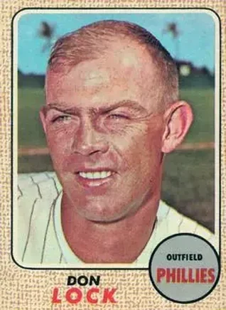 1968 O-Pee-Chee #59 - Don Lock - Philadelphia Phillies