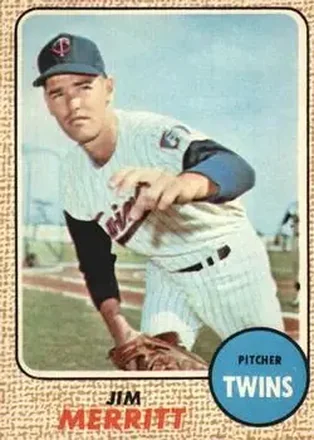 1968 O-Pee-Chee #64 - Jim Merritt - Minnesota Twins