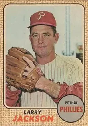 1968 Topps Venezuelan #81 - Larry Jackson - Philadelphia Phillies