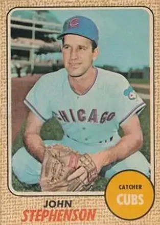 1968 Topps Venezuelan #83 - Johnny Stephenson - Chicago Cubs