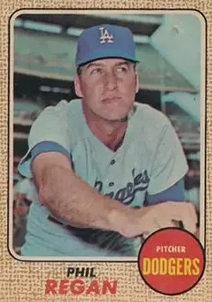 1968 Topps Venezuelan #88 - Phil Regan - Los Angeles Dodgers