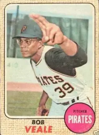 1968 O-Pee-Chee #70 - Bob Veale - Pittsburgh Pirates