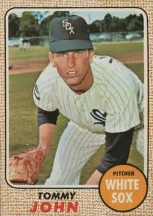 1968 O-Pee-Chee #72 - Tommy John - Chicago White Sox