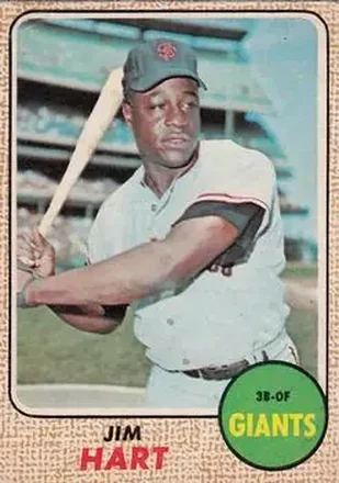 1968 O-Pee-Chee #73 - Jim Hart - San Francisco Giants