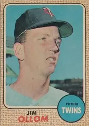 1968 Topps Venezuelan #91 - Jim Ollom - Minnesota Twins