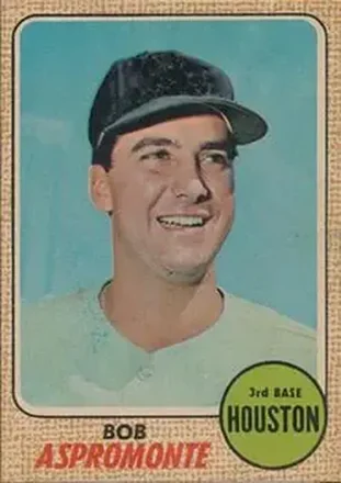 1968 Topps Venezuelan #95 - Bob Aspromonte - Houston Astros