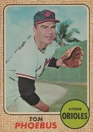 1968 Topps Venezuelan #97 - Tom Phoebus - Baltimore Orioles