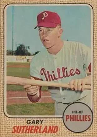 1968 Topps Venezuelan #98 - Gary Sutherland - Philadelphia Phillies