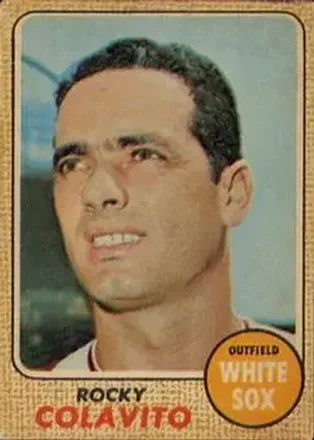 1968 Topps Venezuelan #99 - Rocky Colavito - Chicago White Sox