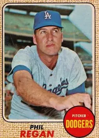 1968 O-Pee-Chee #88 - Phil Regan - Los Angeles Dodgers