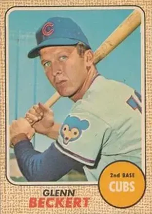 1968 Topps Venezuelan #101 - Glenn Beckert - Chicago Cubs