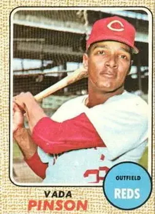 1968 O-Pee-Chee #90 - Vada Pinson - Cincinnati Reds