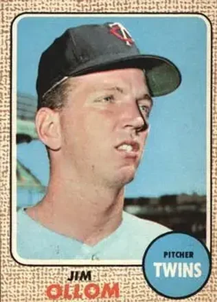 1968 O-Pee-Chee #91 - Jim Ollom - Minnesota Twins