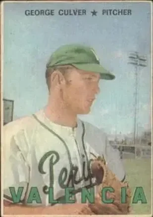 1967 Topps Venezuelan #101 - George Culver - Industriales de Valencia