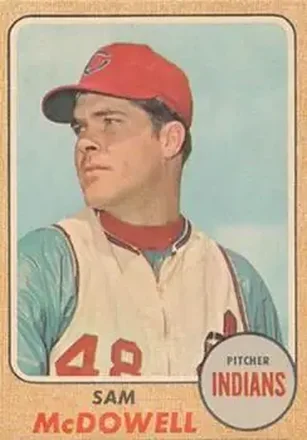1968 Topps Venezuelan #115 - Sam McDowell - Cleveland Indians
