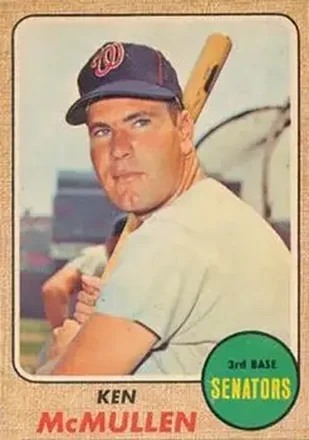 1968 Topps Venezuelan #116 - Ken McMullen - Washington Senators 1968 Topps Venezuelan #116 - Ken McMullen - Washington Senators