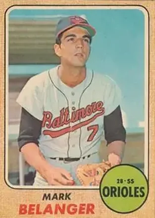 1968 Topps Venezuelan #118 - Mark Belanger - Baltimore Orioles