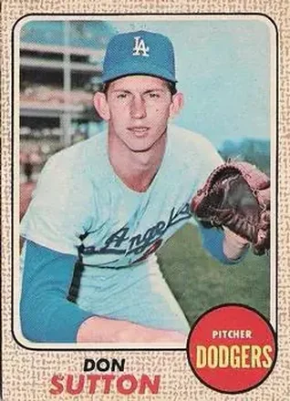 1968 O-Pee-Chee #103 - Don Sutton - Los Angeles Dodgers