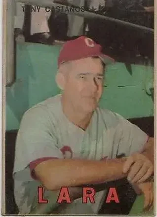 1967 Topps Venezuelan #116 - Tony Castaños - Cardenales de Lara