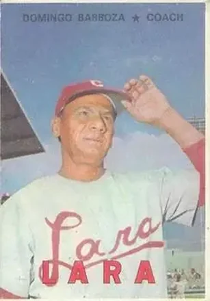 1967 Topps Venezuelan #117 - Domingo Barboza - Cardenales de Lara