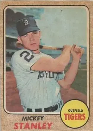1968 Topps Venezuelan #129 - Mickey Stanley - Detroit Tigers