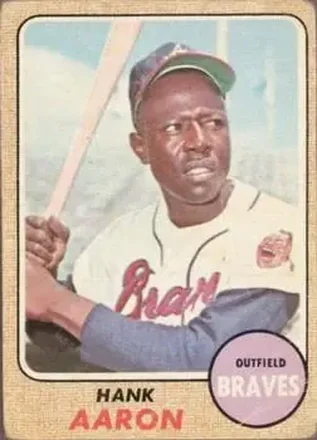 1968 O-Pee-Chee #110 - Hank Aaron - Atlanta Braves