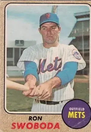 1968 O-Pee-Chee #114 - Ron Swoboda - New York Mets 1968 O-Pee-Chee #114 - Ron Swoboda - New York Mets