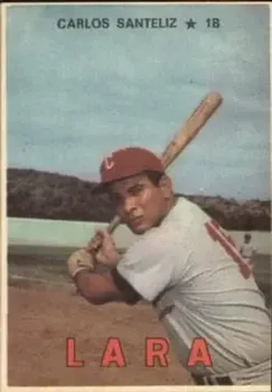 1967 Topps Venezuelan #119 - Carlos Santeliz - Cardenales de Lara