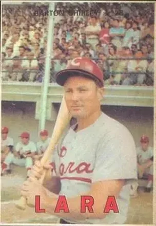 1967 Topps Venezuelan #120 - Bart Shirley - Cardenales de Lara