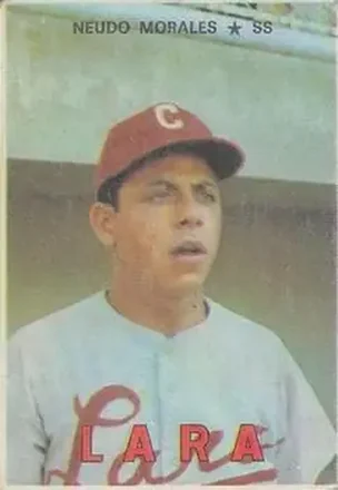 1967 Topps Venezuelan #121 - Nuedo Morales - Cardenales de Lara