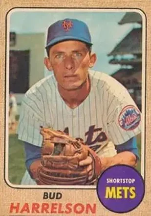 1968 Topps Venezuelan #132 - Bud Harrelson - New York Mets 1968 Topps Venezuelan #132 - Bud Harrelson - New York Mets