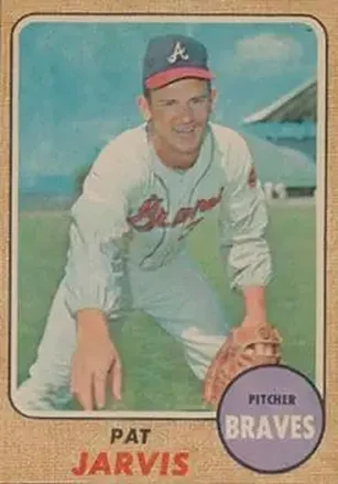 1968 Topps Venezuelan #134 - Pat Jarvis - Atlanta Braves 1968 Topps Venezuelan #134 - Pat Jarvis - Atlanta Braves