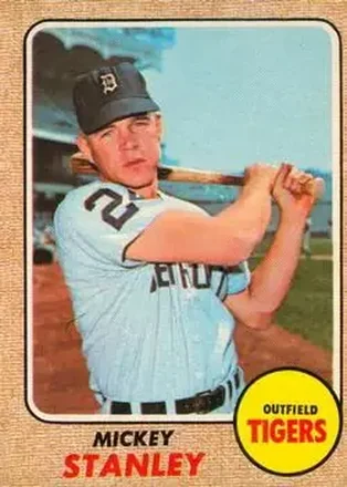1968 O-Pee-Chee #129 - Mickey Stanley - Detroit Tigers