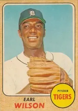 1968 Topps Venezuelan #160 - Earl Wilson - Detroit Tigers