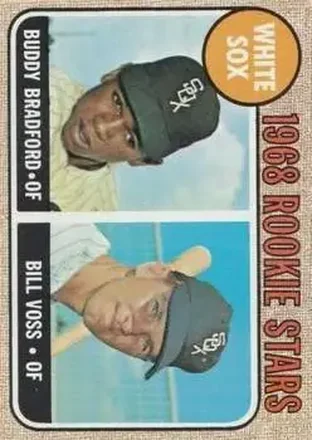 1968 O-Pee-Chee #142 - White Sox 1968 Rookie Stars (Buddy Bradford - Bill Voss) RS, RC - Chicago White Sox - Chicago White Sox