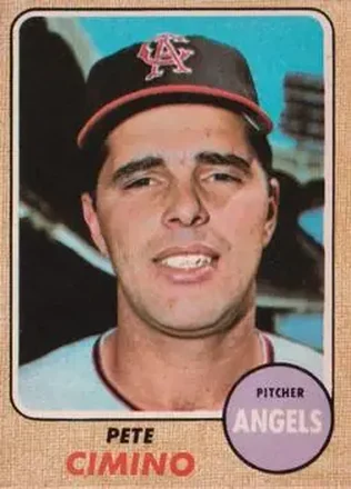 1968 O-Pee-Chee #143 - Pete Cimino - California Angels