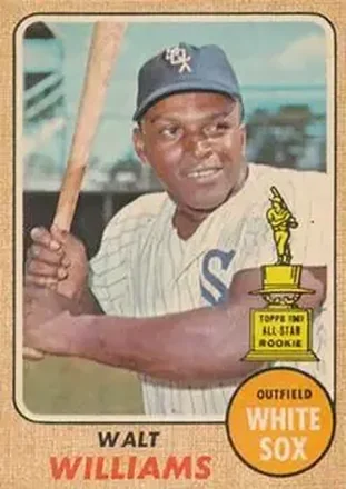 1968 Topps Venezuelan #172 - Walt Williams - Chicago White Sox