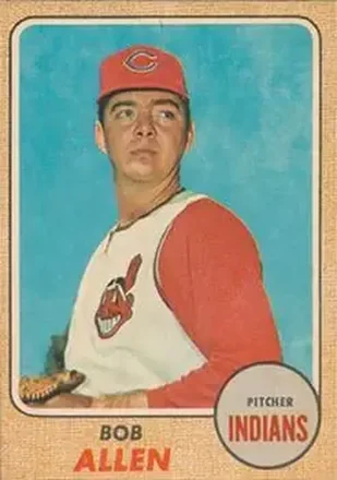 1968 Topps Venezuelan #176 - Bob Allen - Cleveland Indians