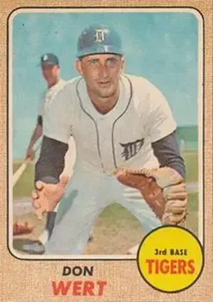 1968 Topps Venezuelan #178 - Don Wert - Detroit Tigers