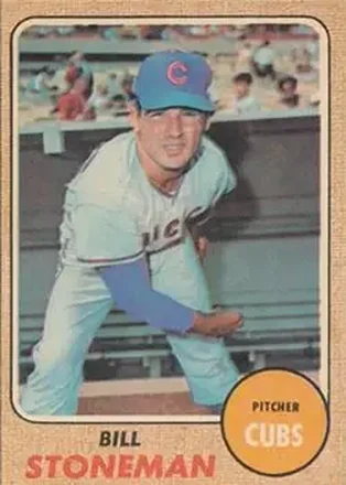 1968 Topps Venezuelan #179 - Bill Stoneman - Chicago Cubs