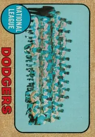 1968 O-Pee-Chee #168 - Los Angeles Dodgers TC - Los Angeles Dodgers - Los Angeles Dodgers