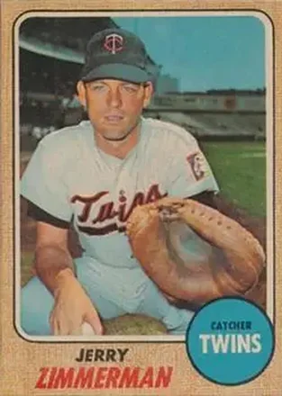 1968 Topps Venezuelan #181 - Jerry Zimmerman - Minnesota Twins